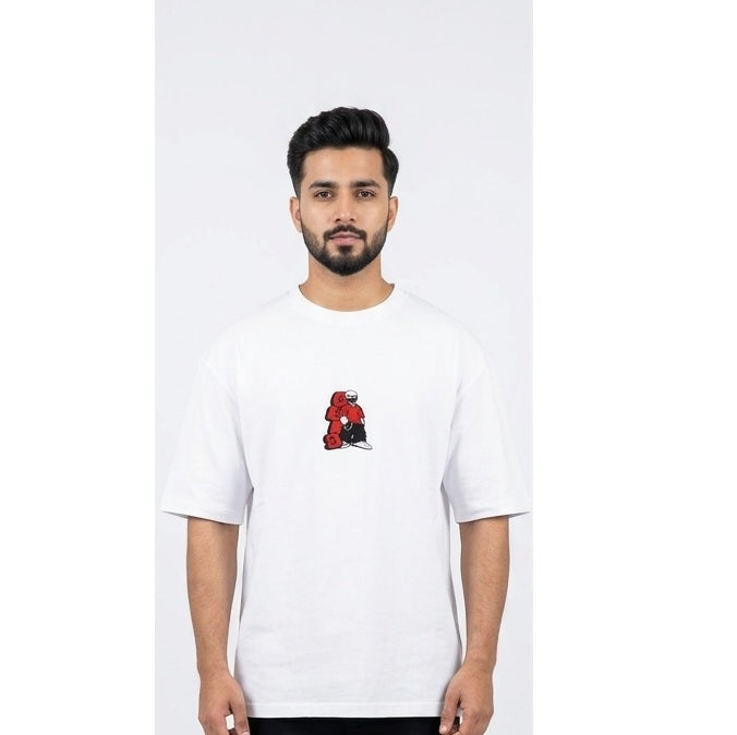 B Elite "G69" Graphic Tee – Premium White Streetwear T-Shirt