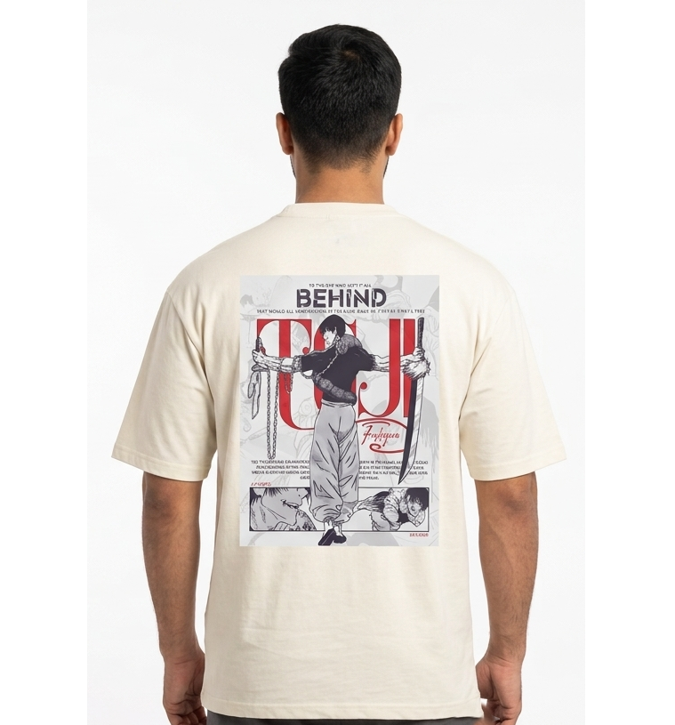 Toji Fushiguro Anime T-Shirt - B Elite "Left It All Behind" Graphic Tee