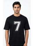 B Elite Men's Number 7 Graphic T-Shirt - Black